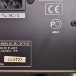 Sony SCD XA777ES